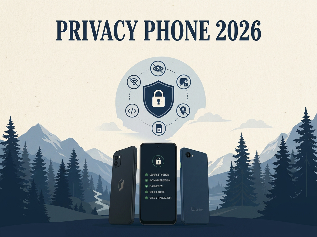 Privacy Smartphones im Vergleich 2026